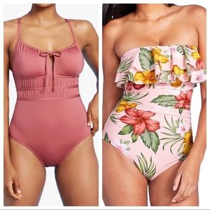 Double Deal! 2 Kona Sol Women’s One Piece Swimsuits
